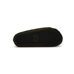 MARNI Long-Hair Calfskin Fussbett Sabot Mule
