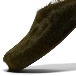 MARNI Long-Hair Calfskin Fussbett Sabot Mule