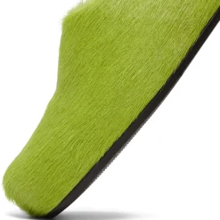 MARNI Long-Hair Calfskin Fussbett