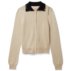 MARNI Mending Cotton Cardigan