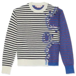 MARNI Multicolour Striped Two in One Sweater