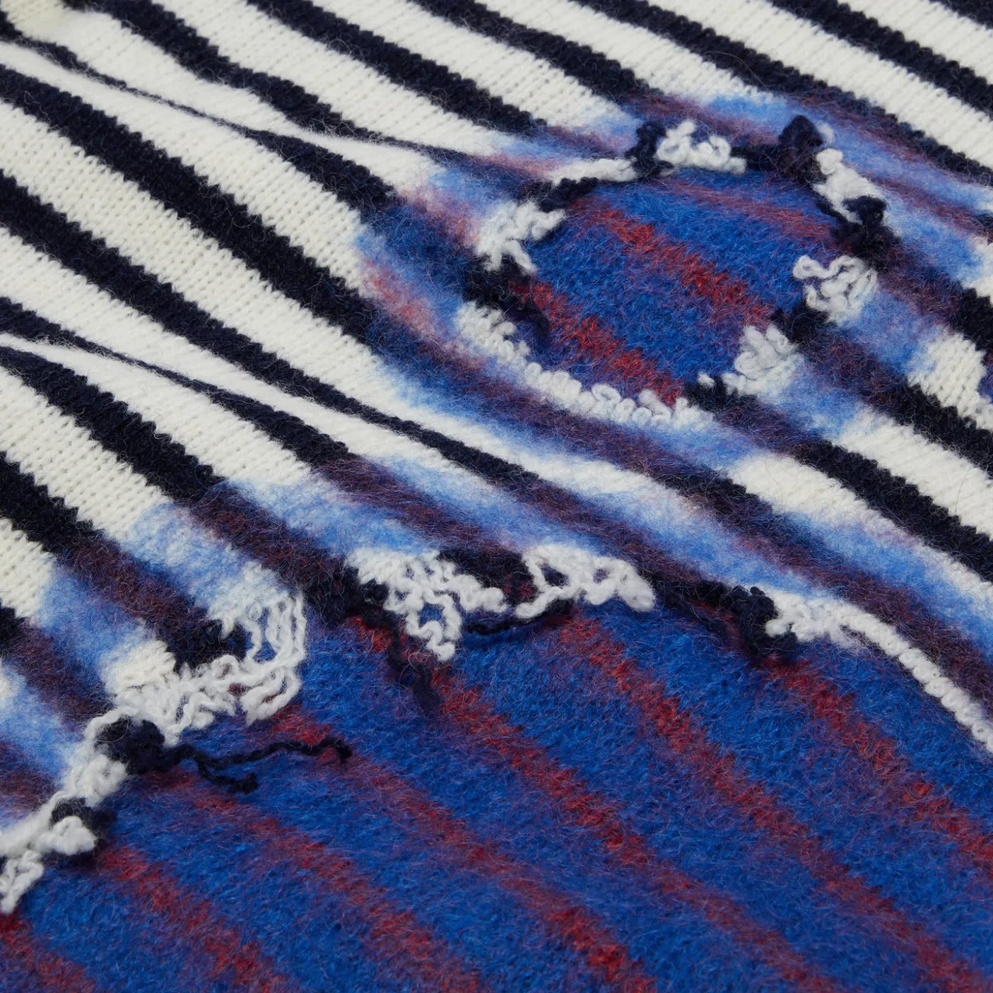MARNI Multicolour Striped Two in One Sweater