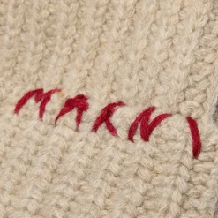 MARNI Oat Shetland Wool Beanie