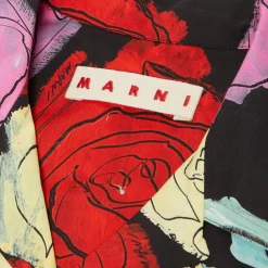 MARNI Orion Print Poplin Bowling Shirt