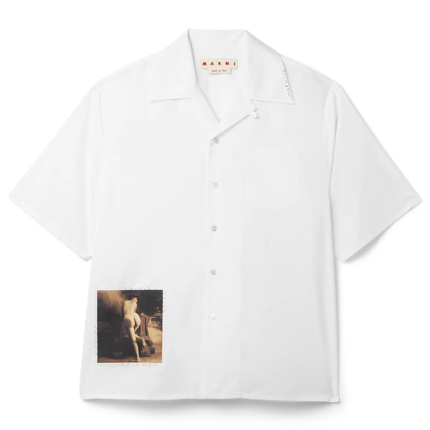 MARNI Poplin Bowling Shirt