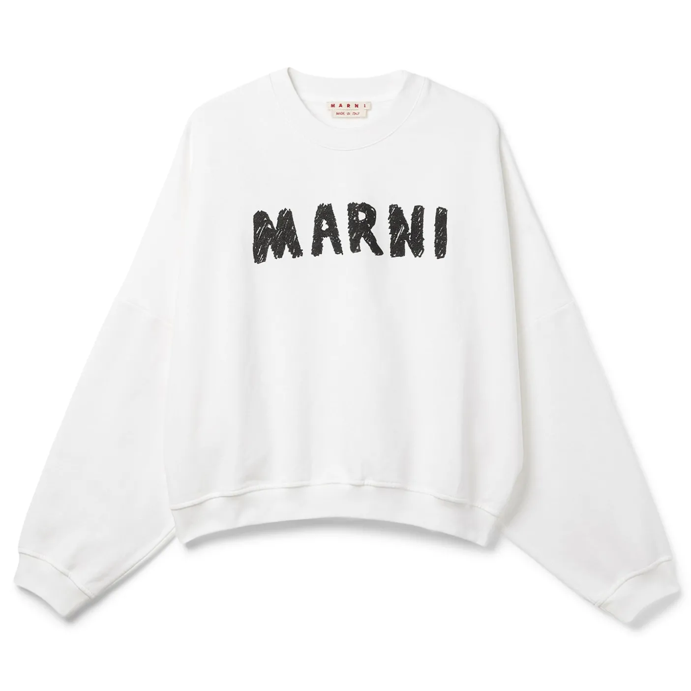 MARNI Printer Marni Logo Crewneck Sweatshirt