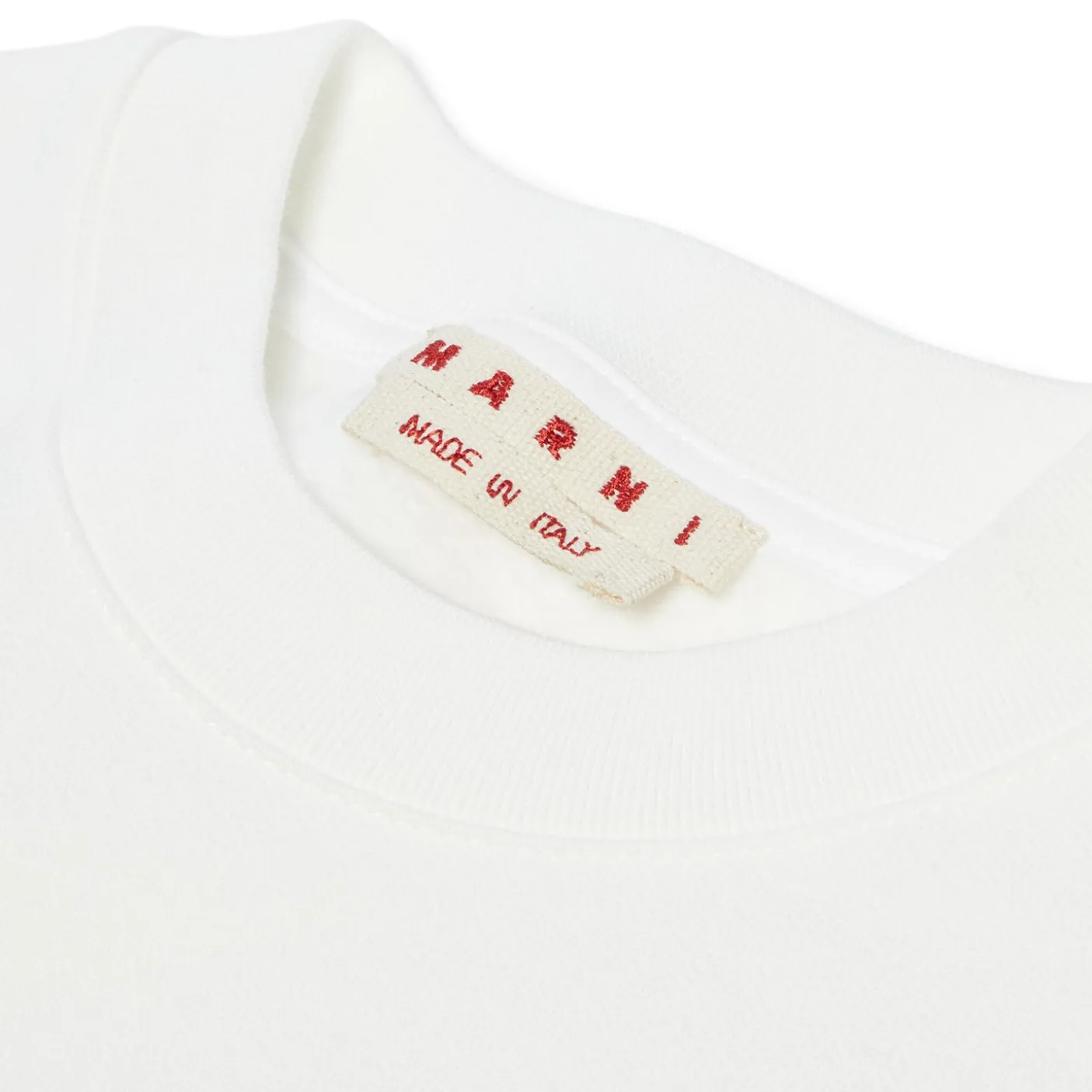 MARNI Printer Marni Logo Crewneck Sweatshirt