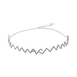 MARNI Rhinestone Pavé Choker Necklace