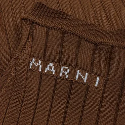 MARNI Ribbed Maxi Skirt