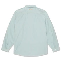 MARNI Shirt Logo Patch Long-Sleeved Shirt