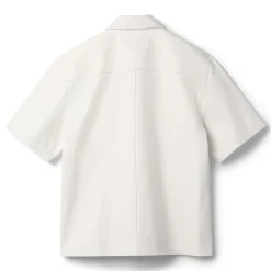 MARNI Short Sleeve Leather Shirt