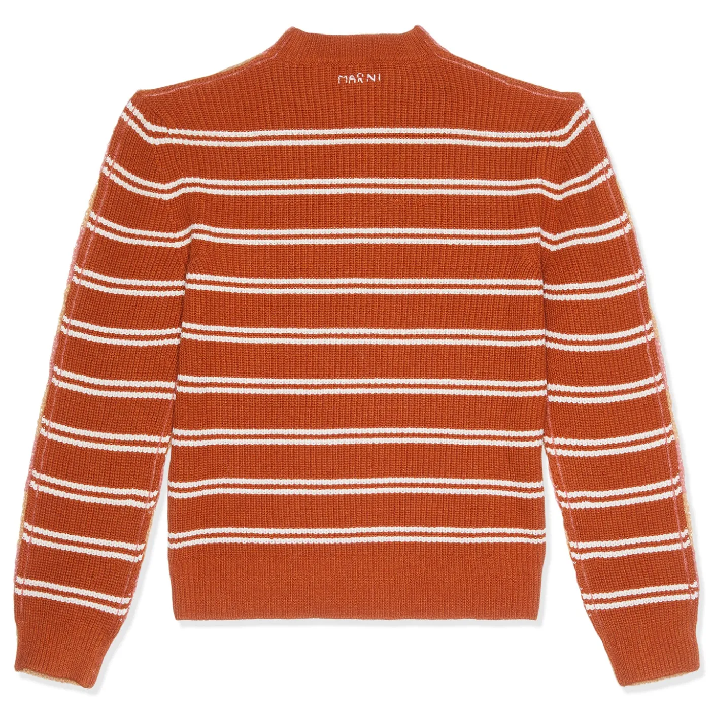 MARNI Striped Mohair and Wool Sweater