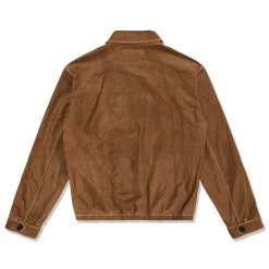 MARNI Suede Leather Patchwork Jacket