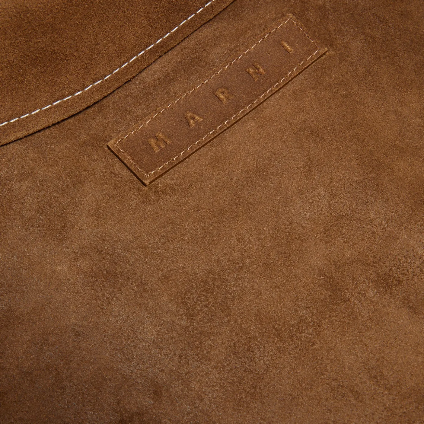 MARNI Suede Leather Patchwork Jacket
