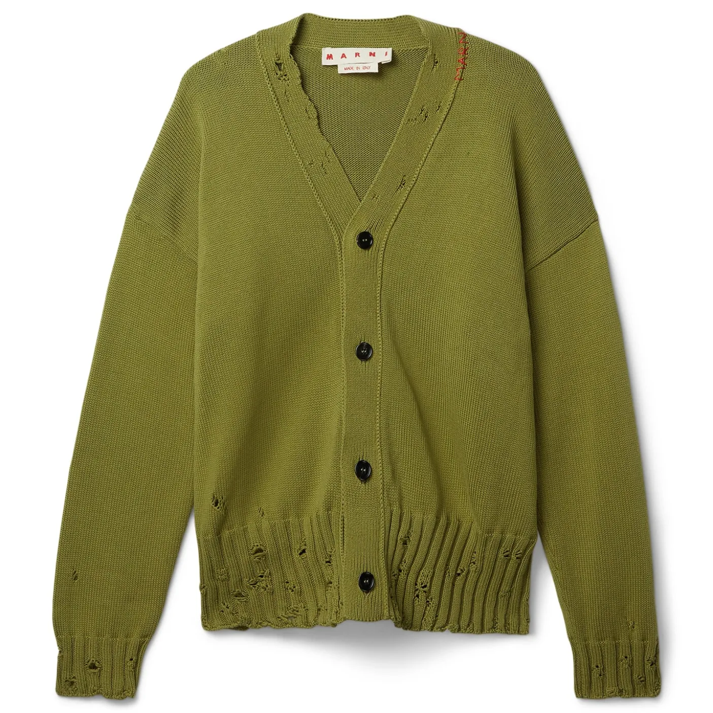 MARNI Symbol Cotton Cardigan