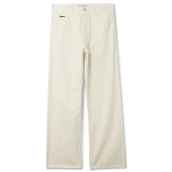 MARNI Trunkaroo Plaque Denim Wide Leg Jeans