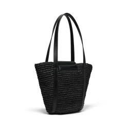 MARNI Trunkaroo Raffia-Effect Small Beach Bag