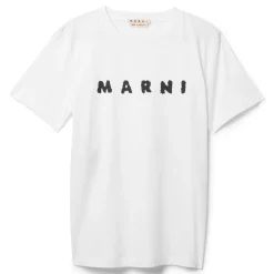 MARNI White Jersey T-Shirt