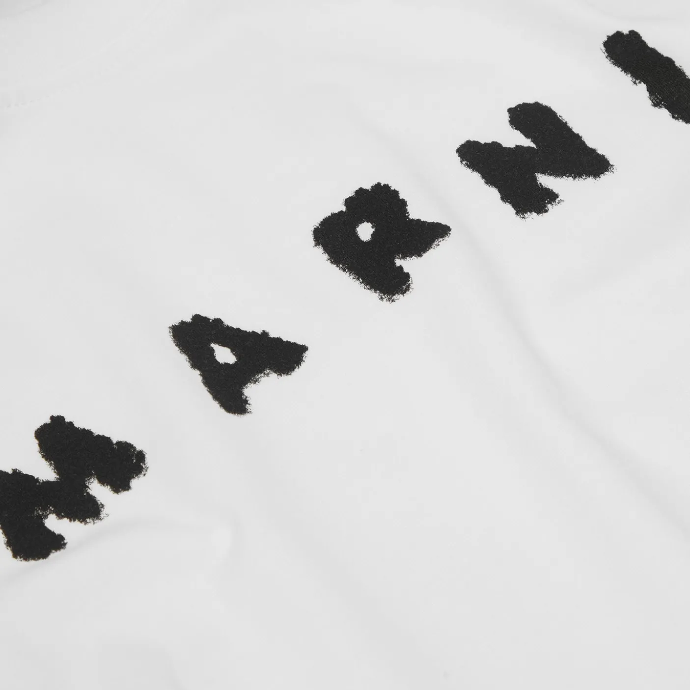 MARNI White Jersey T-Shirt