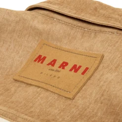 MARNI Womens Bio Denim Trucker Jacket