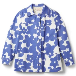 MARNI Womens Dillies Print Cotton Jacket