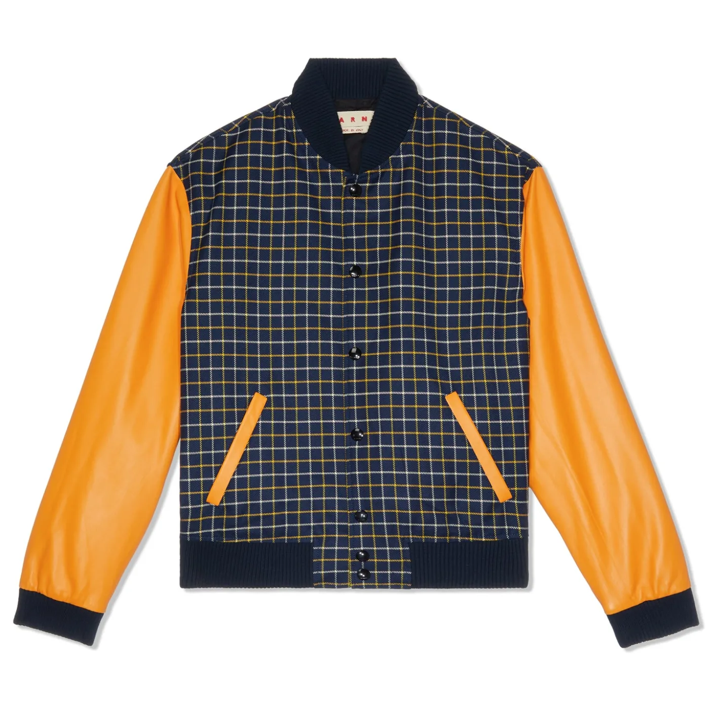 MARNI Wool Paneled Zipped Jacket