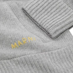 MARNI Zip Wool Cardigan