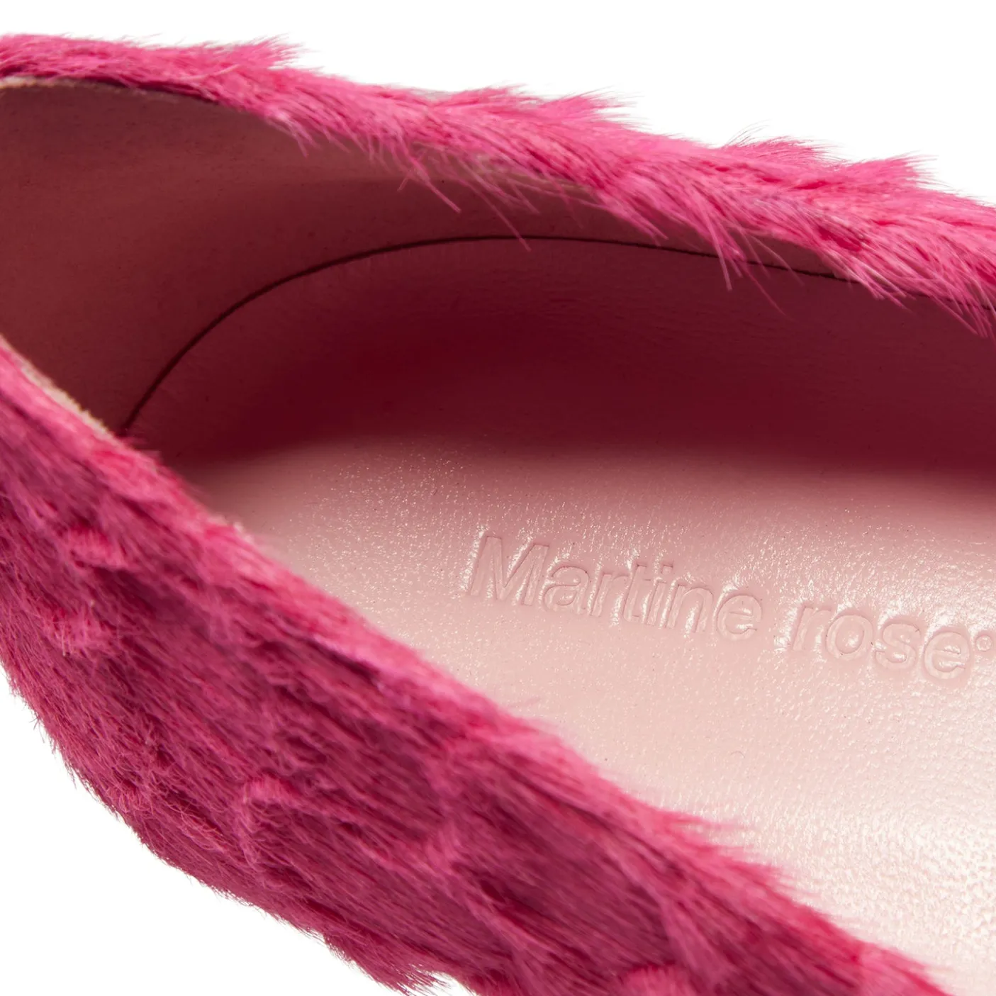 Martine Rose Extended Toe Stiletto Heel