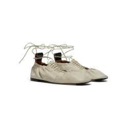 Miista Consuelo Cream Baillerinas