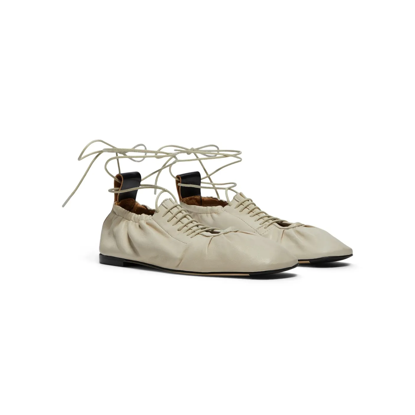 Miista Consuelo Cream Baillerinas