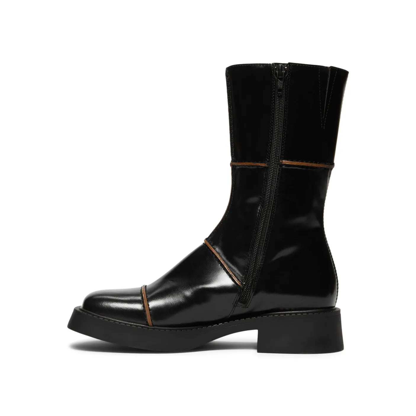 Miista Dahlia Black Ankle Boots