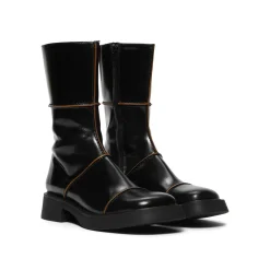 Miista Dahlia Black Ankle Boots