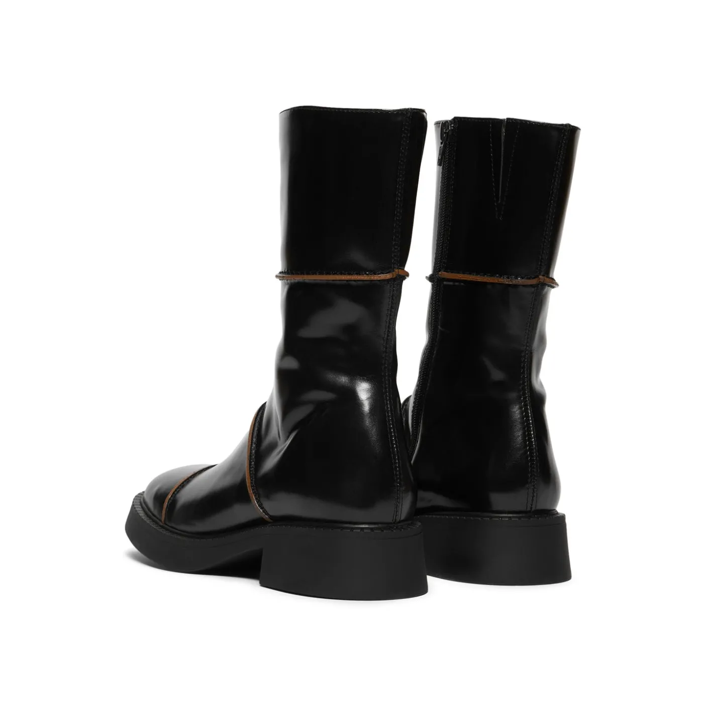 Miista Dahlia Black Ankle Boots