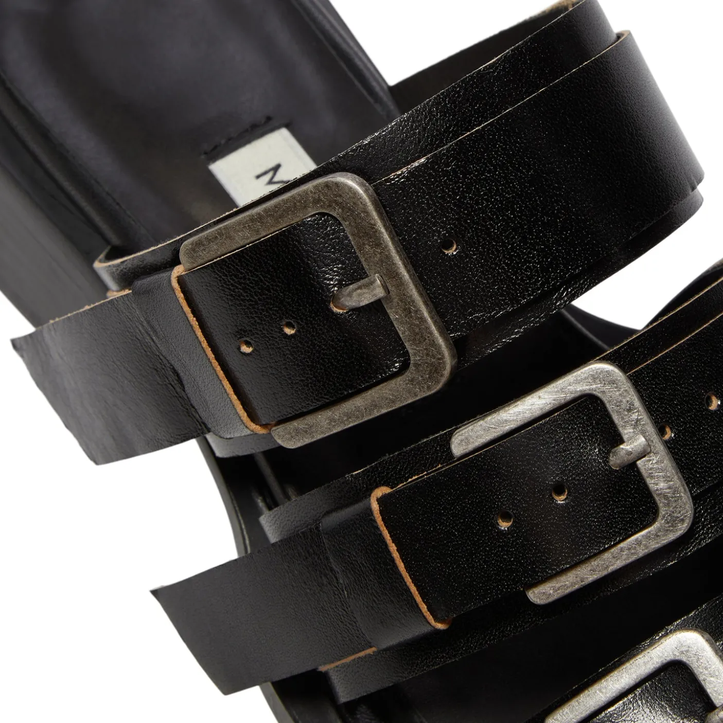 Miista Lordette Black Sandals