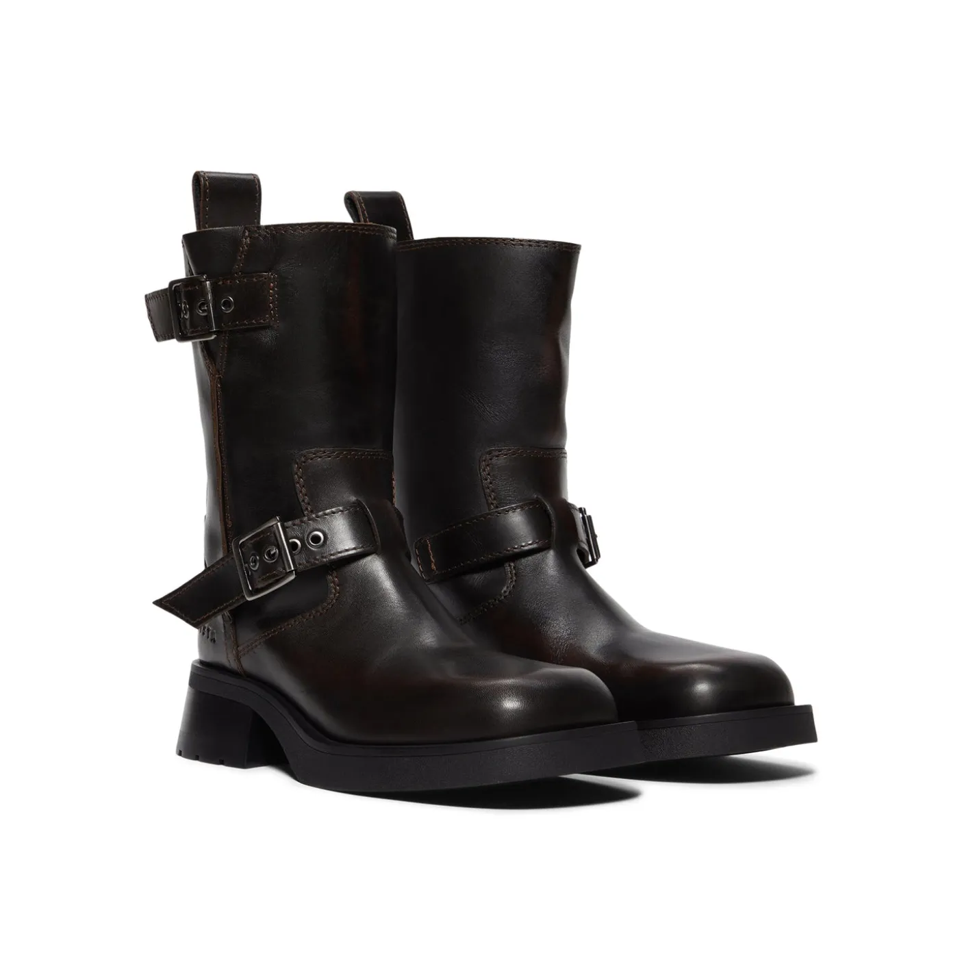 Miista Renate Brown Ankle Boots