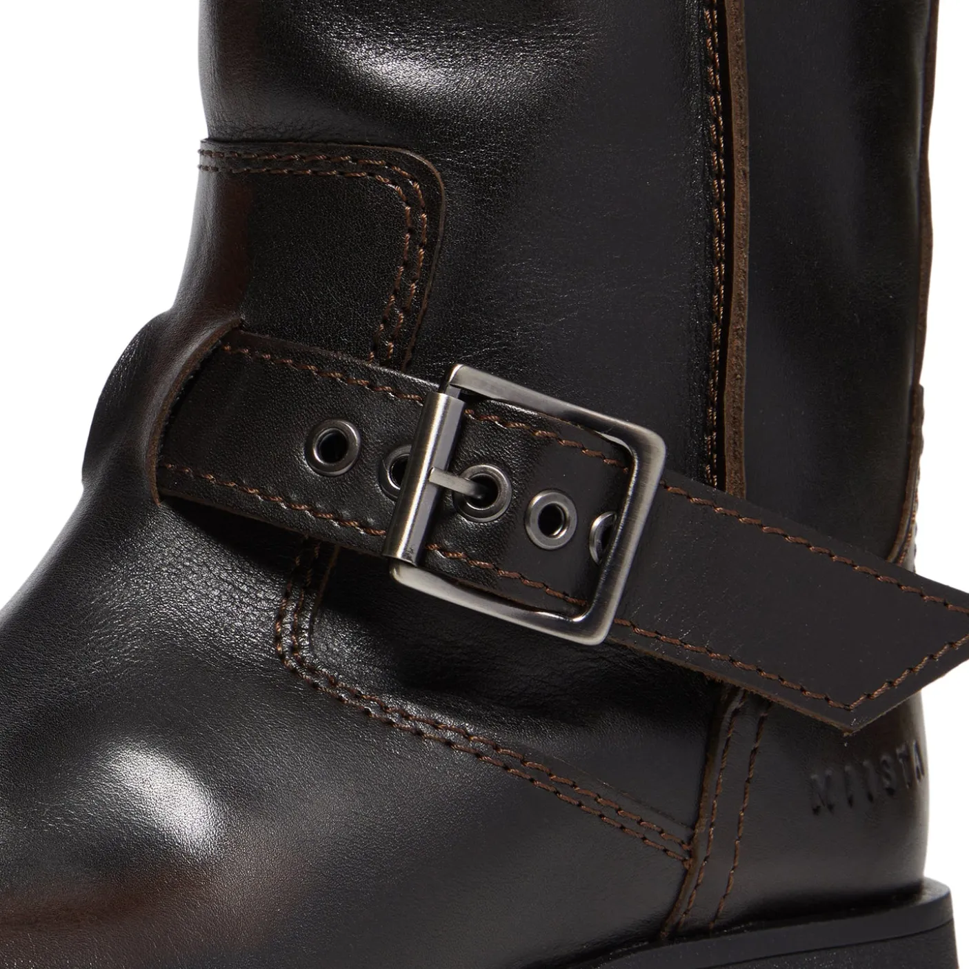 Miista Renate Brown Ankle Boots