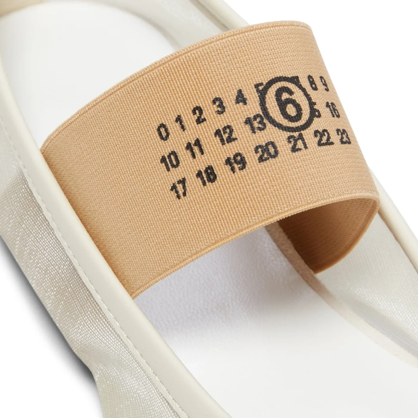 MM6 Maison Margiela Anatomic Numeric Ballerinas