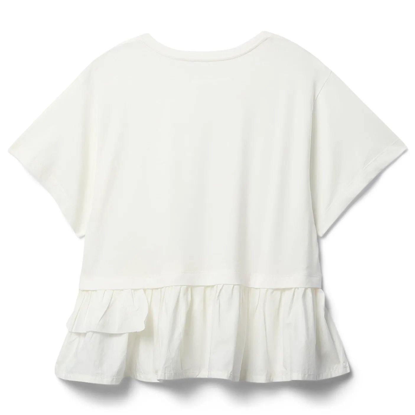 MM6 Maison Margiela Kids T-Shirt with Double Flounce