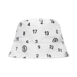 MM6 Maison Margiela Numbers-motif Bucket Hat