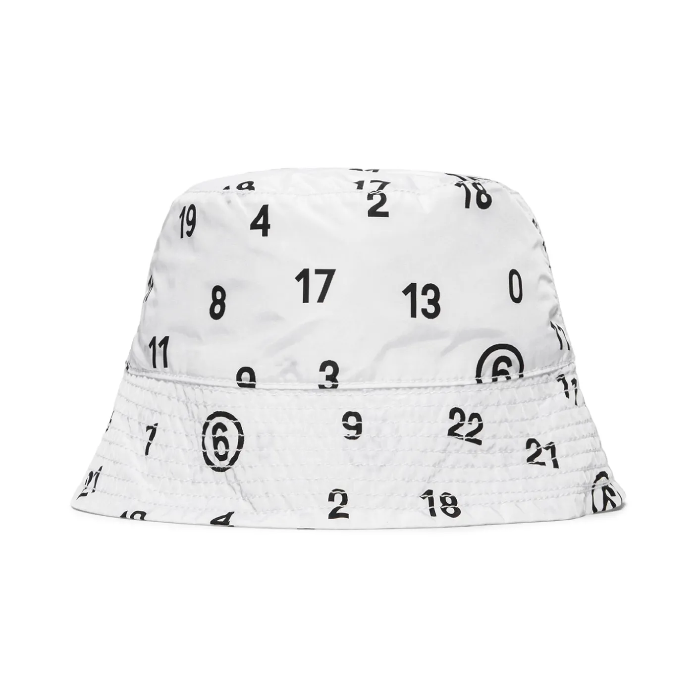MM6 Maison Margiela Numbers-motif Bucket Hat