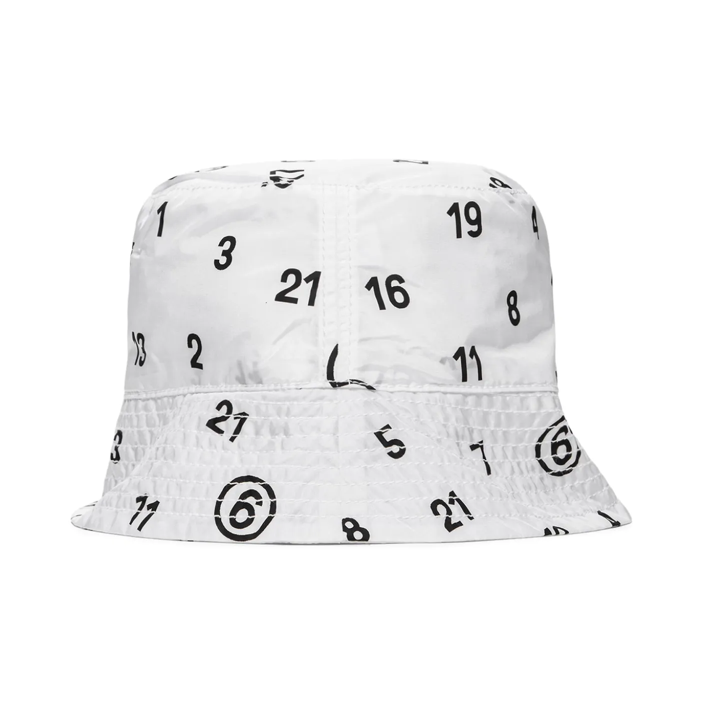 MM6 Maison Margiela Numbers-motif Bucket Hat
