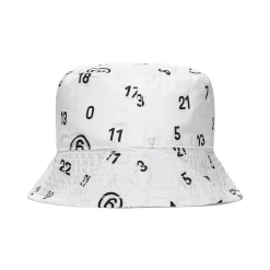 MM6 Maison Margiela Numbers-motif Bucket Hat