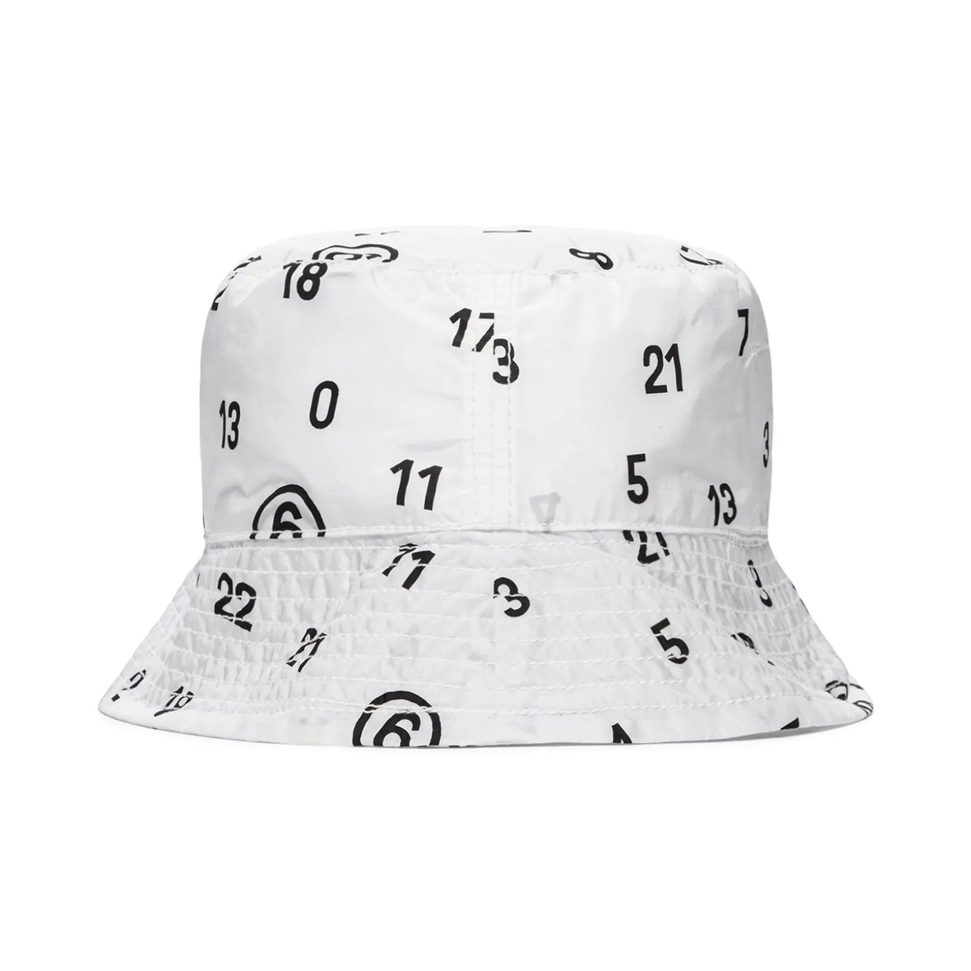 MM6 Maison Margiela Numbers-motif Bucket Hat
