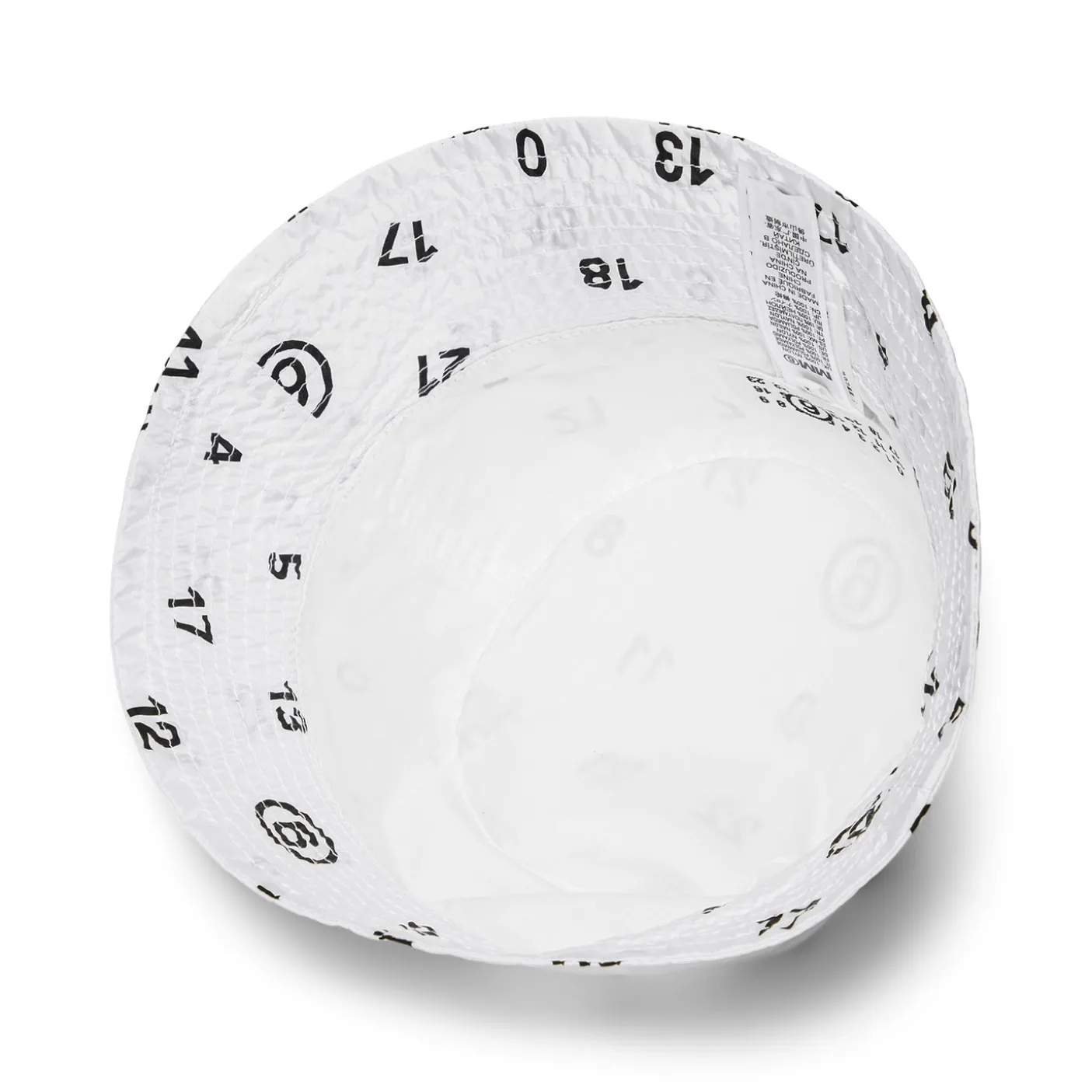 MM6 Maison Margiela Numbers-motif Bucket Hat