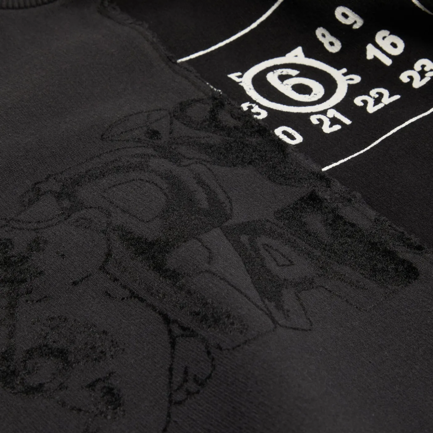 MM6 Maison Margiela Patchwork Sweatshirt