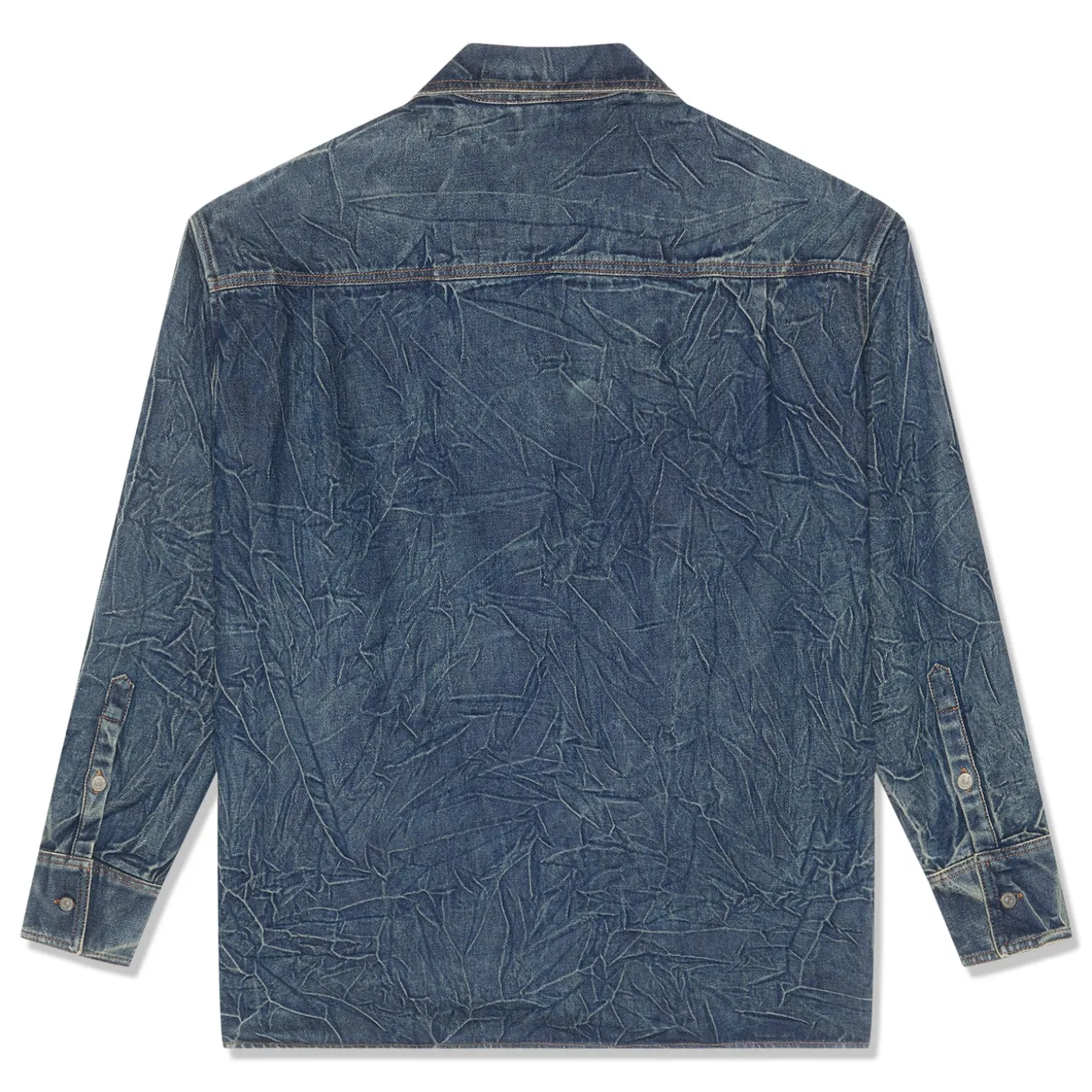 MM6 Maison Margiela Pittsburgh Crease Denim Shirt