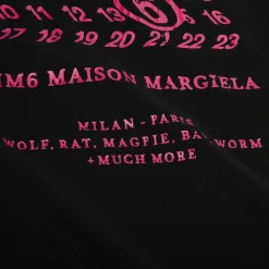 MM6 Maison Margiela Signature Numbers Print Long-sleeved Top