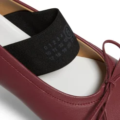 MM6 Maison Margiela Womens Anatomic Numeric Ballerinas