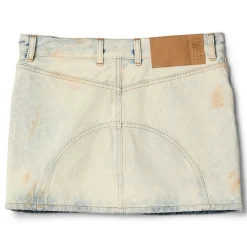 MM6 Maison Margiela Womens Denim Mini Skirt