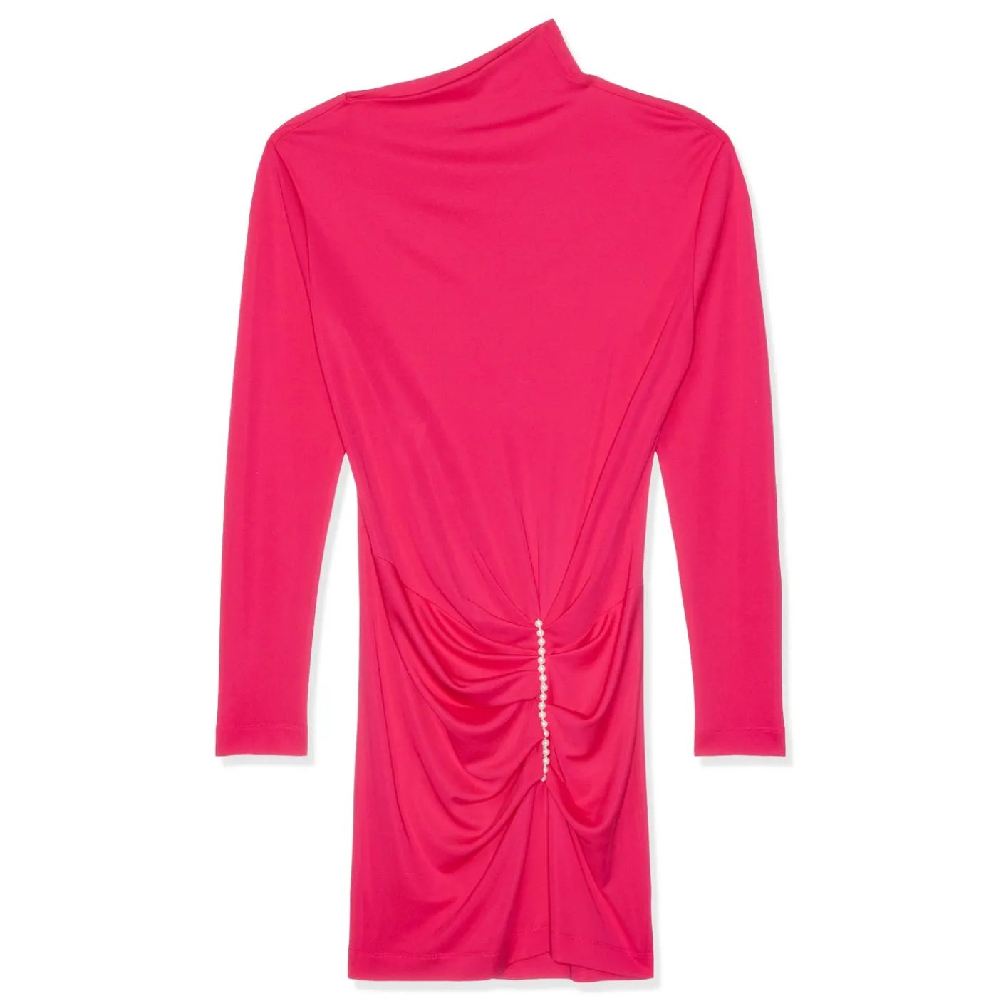 Moschino Jeans Asymmetric Embellished Mini Dress